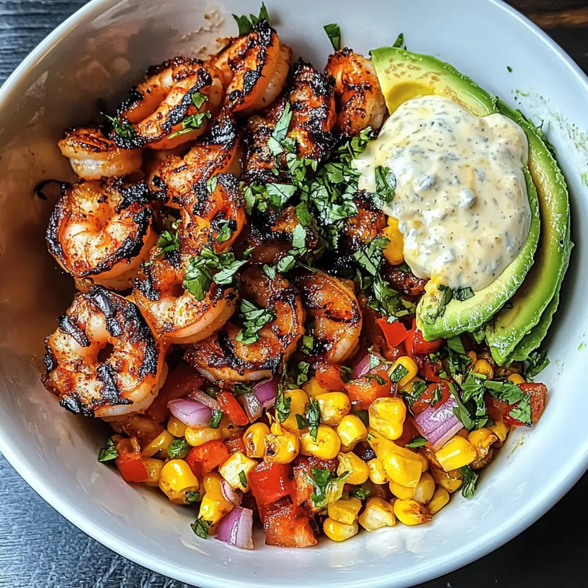 Healthy Grilled Shrimp Bowl with Avocado & Corn Salsa Bliss 1 unnamed file 261
