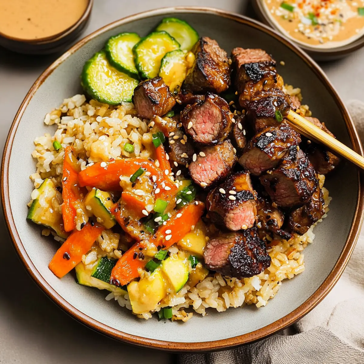 Hibachi Steak Bowls: A Flavorful Twist on Weeknight Meals 4 Hibachi Steak Bowls