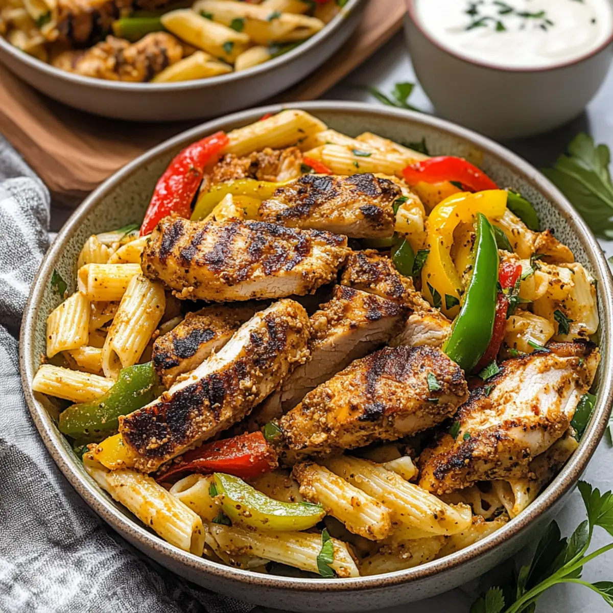 Jamaican-Style Creamy Rasta Pasta