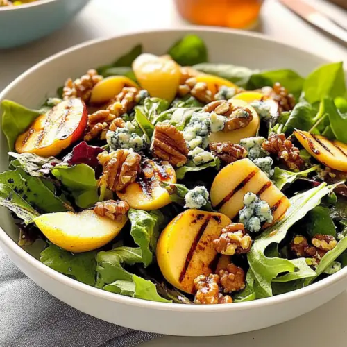 Grilled Apple Tossed Salad