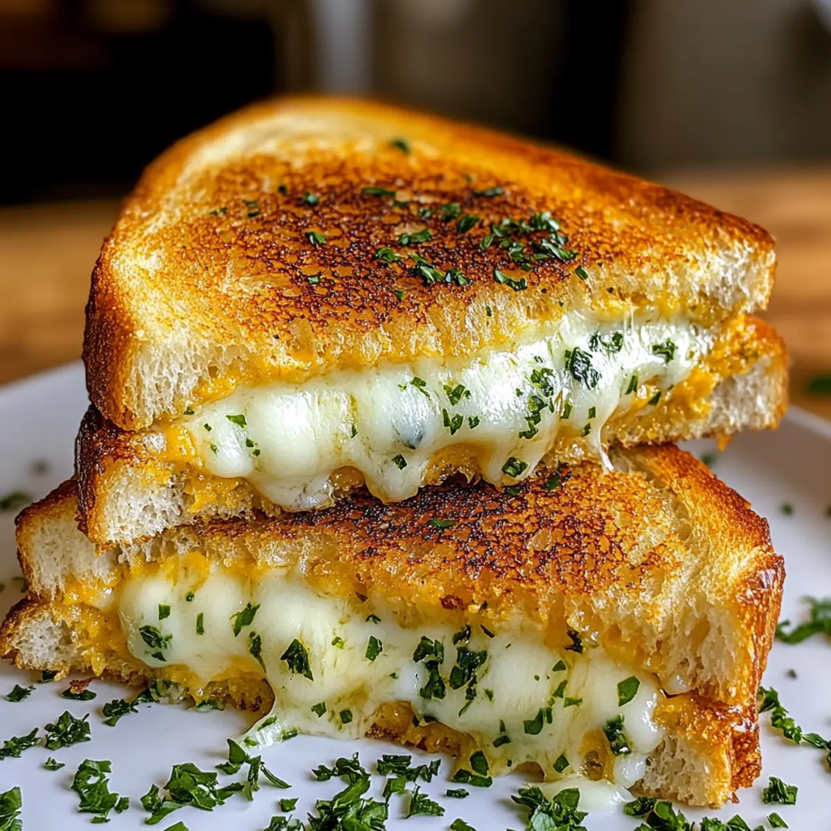 Garlic Bread Grilled Cheese: Easy, Ultimate Comfort Food 2 unnamed file 302