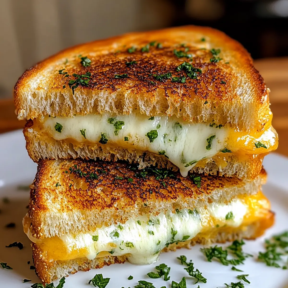 Garlic Bread Grilled Cheese: Easy, Ultimate Comfort Food 3 unnamed file 303