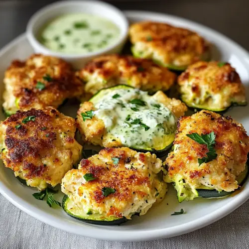 Satisfy Your Cravings with High Protein Chicken Zucchini Poppers Recipe 2 High Protein Chicken Zucchini Poppers Recipe