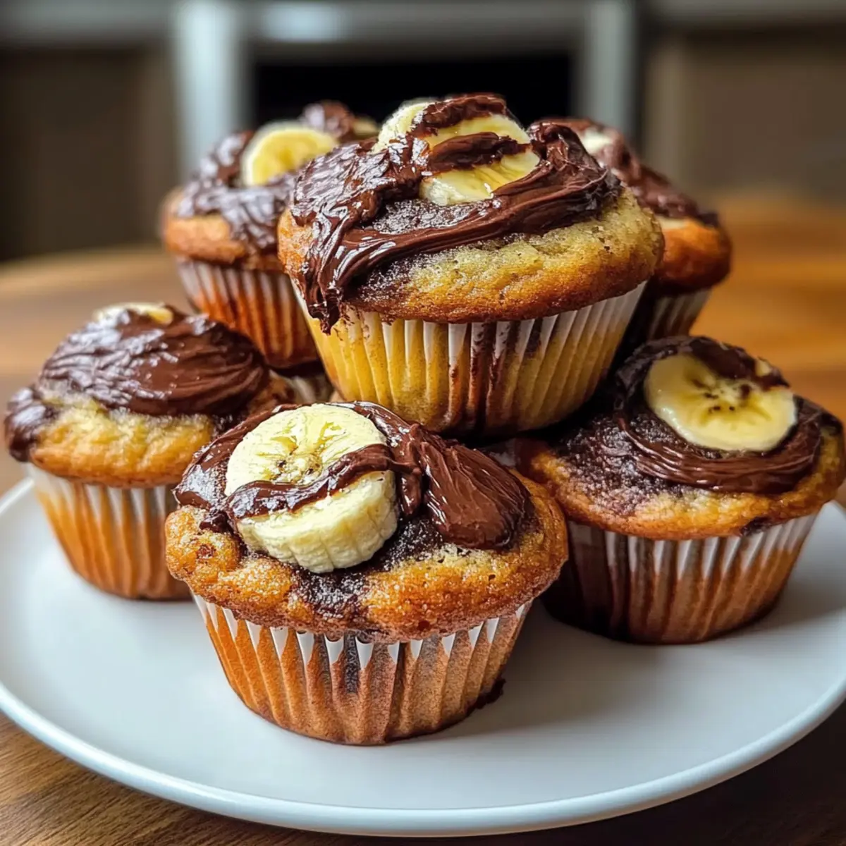 Nutella Banana Swirl Muffins - Your New Breakfast Obsession 2 unnamed file 350
