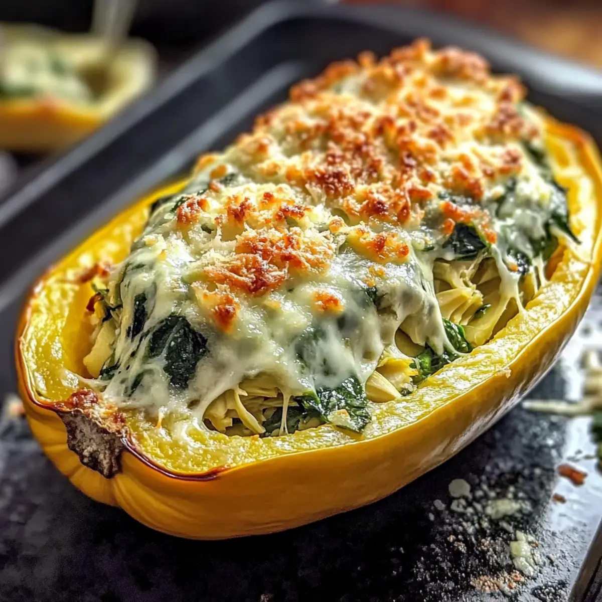 Baked Spinach Artichoke Stuffed Squash for Cozy Nights 2 unnamed file 354