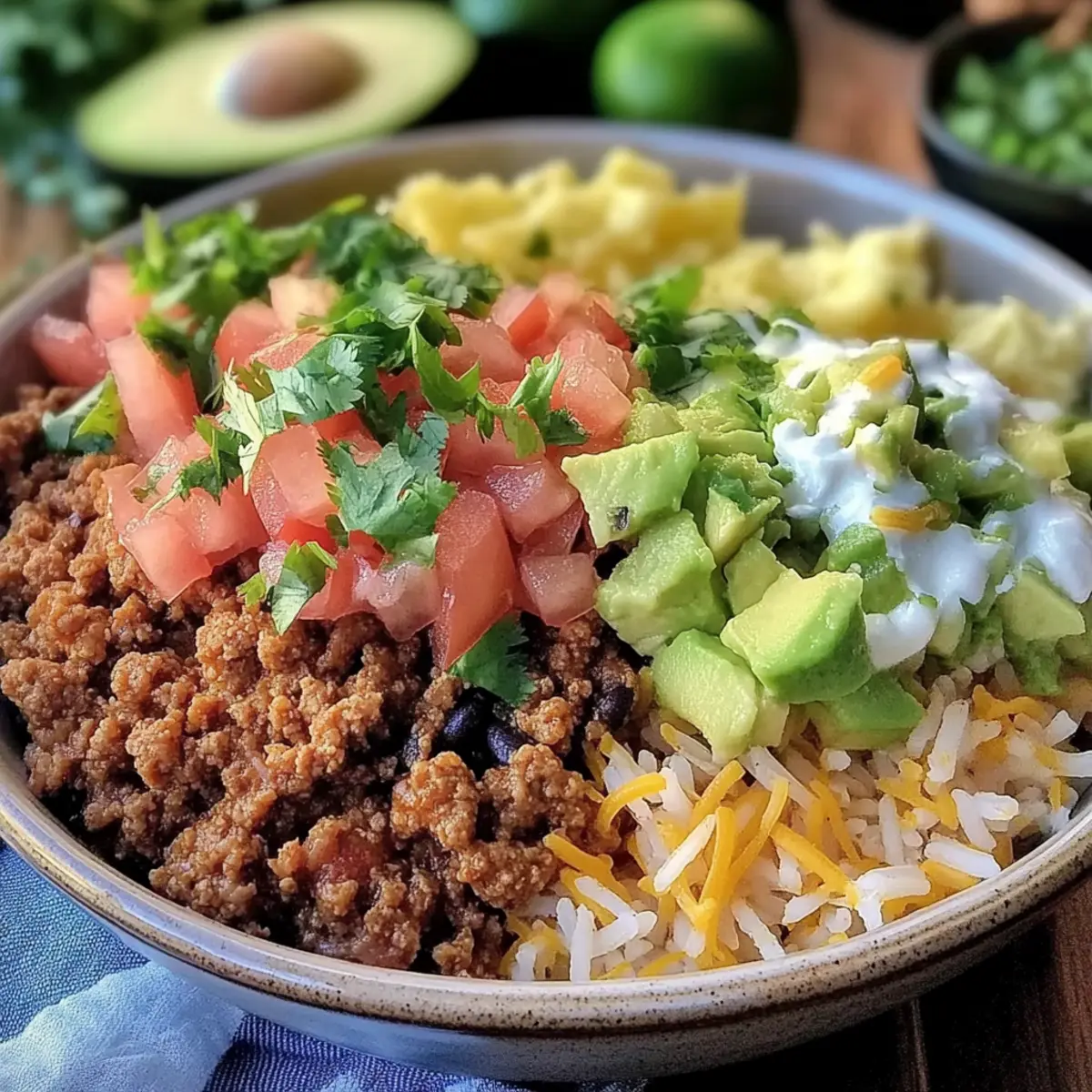 Easy Taco Rice Bowl: Quick, Flavor-Packed Delight You’ll Love 4 Easy Taco Rice Bowl
