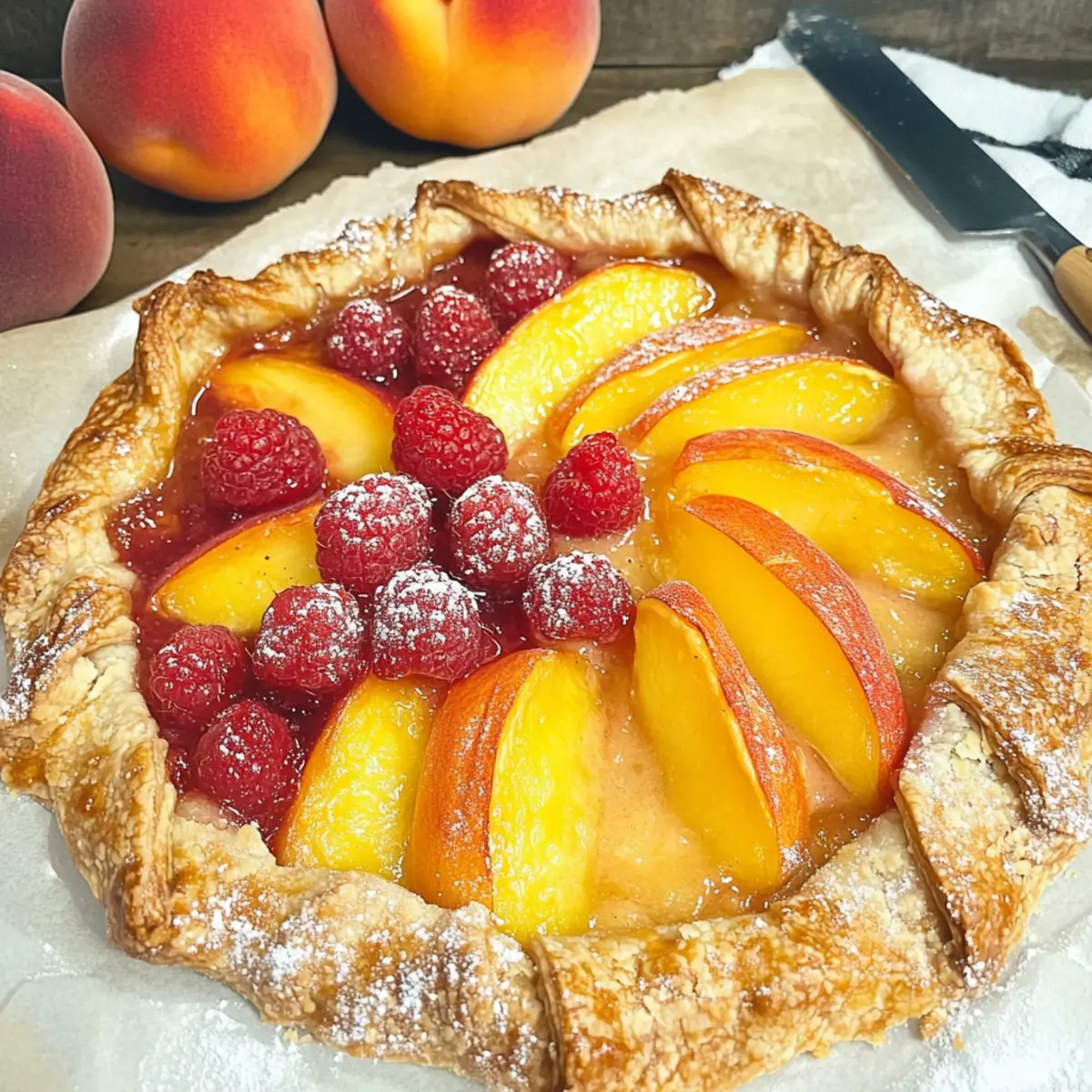 Mouthwatering Raspberry Peach Galette Recipe for Summer Bliss 1 unnamed file 37