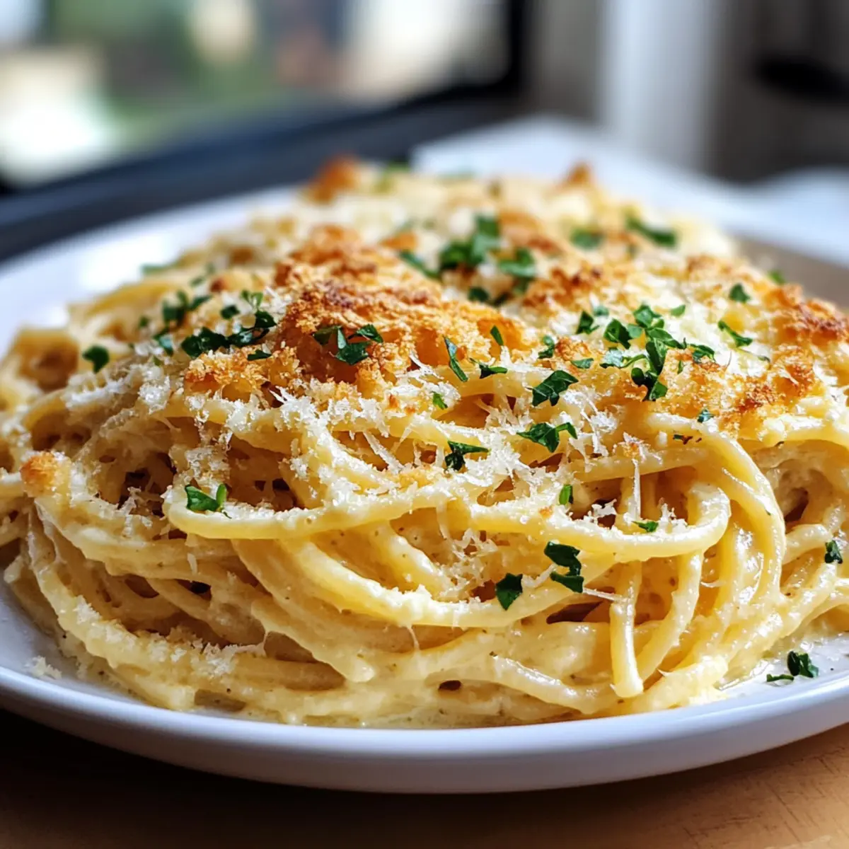 Spaghetti Garlic Bread Skillet Bake for Cozy Night In 2 unnamed file 382