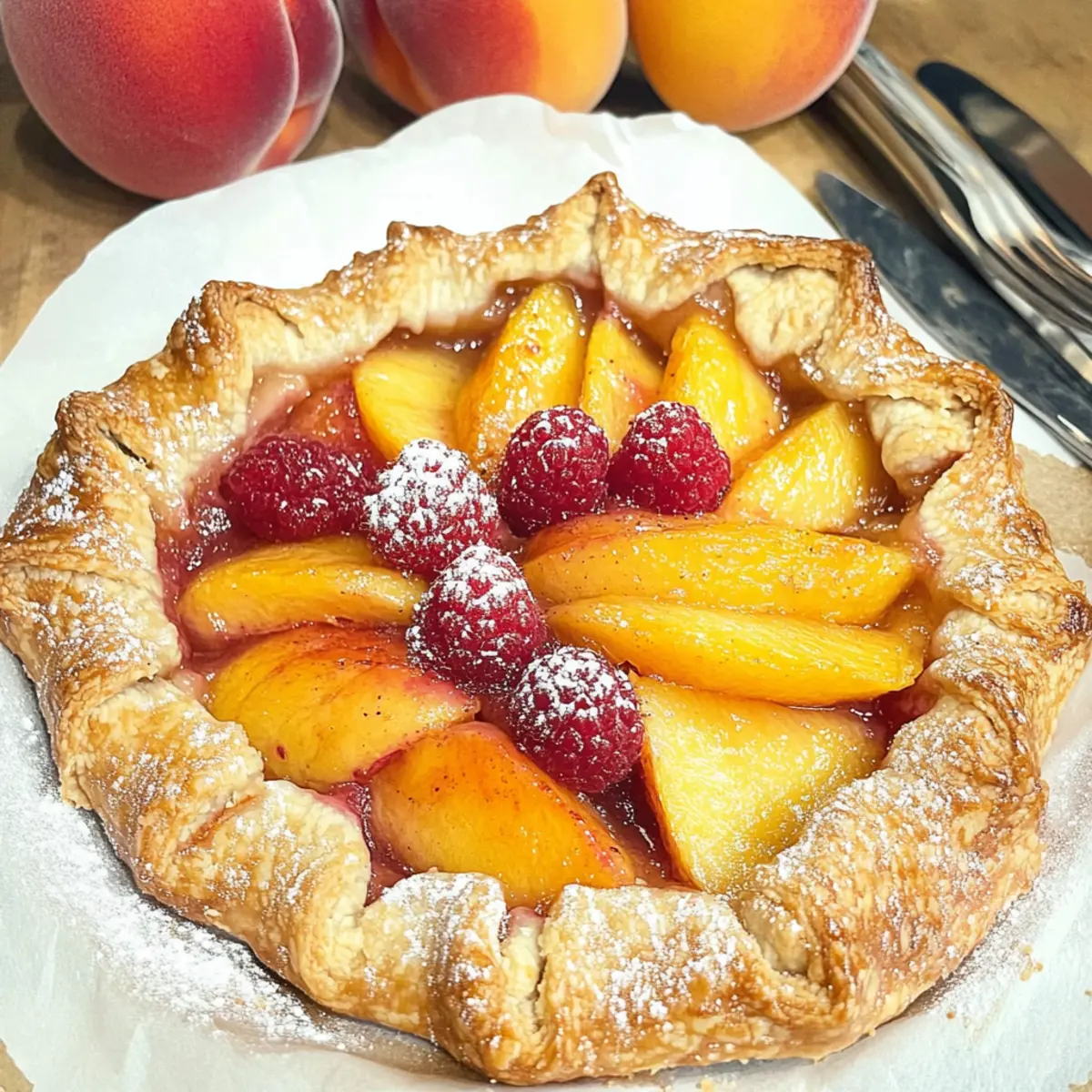 Mouthwatering Raspberry Peach Galette Recipe for Summer Bliss 3 unnamed file 39