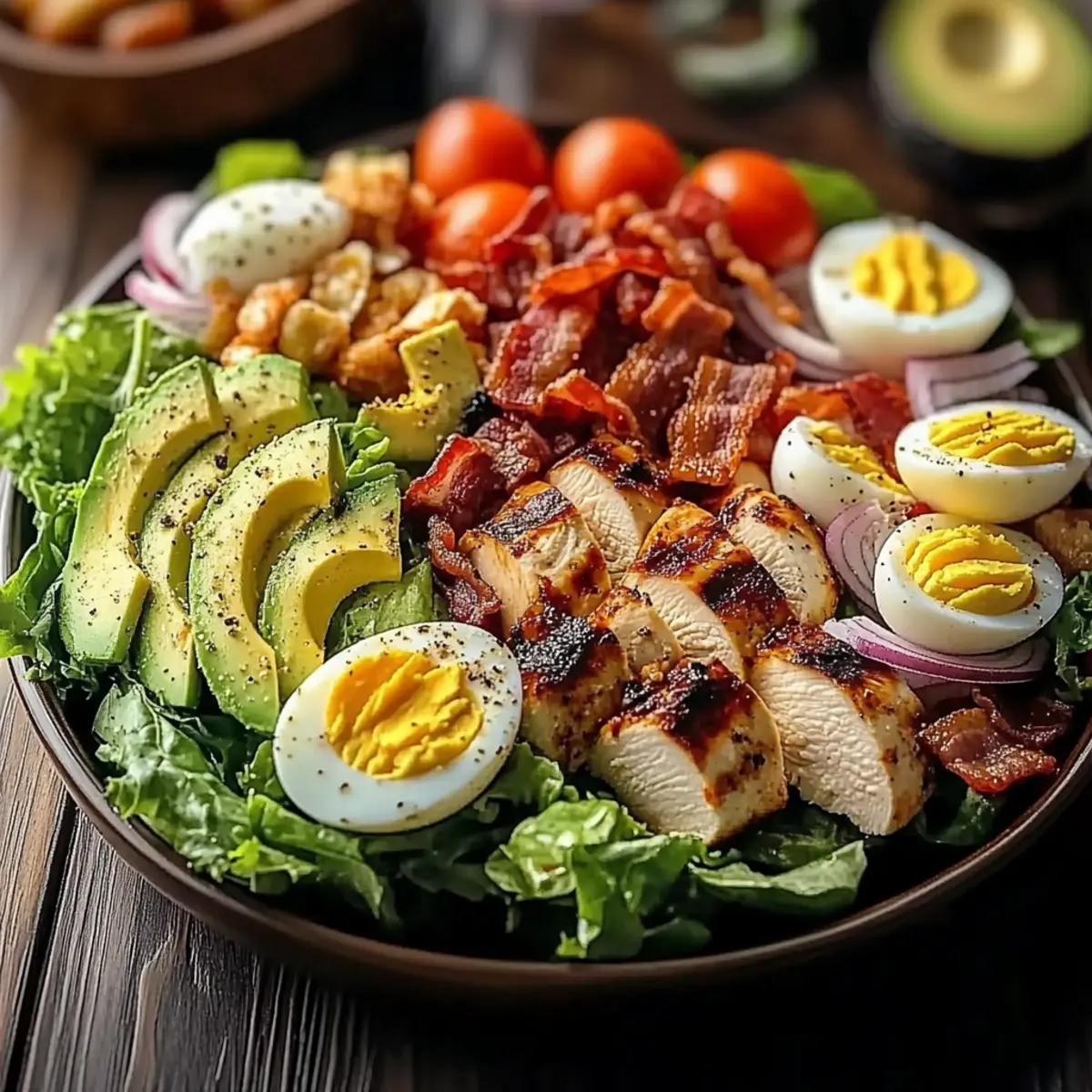 Savor the Freshness of Grilled Chicken Cobb Salad Delight 2 unnamed file 46