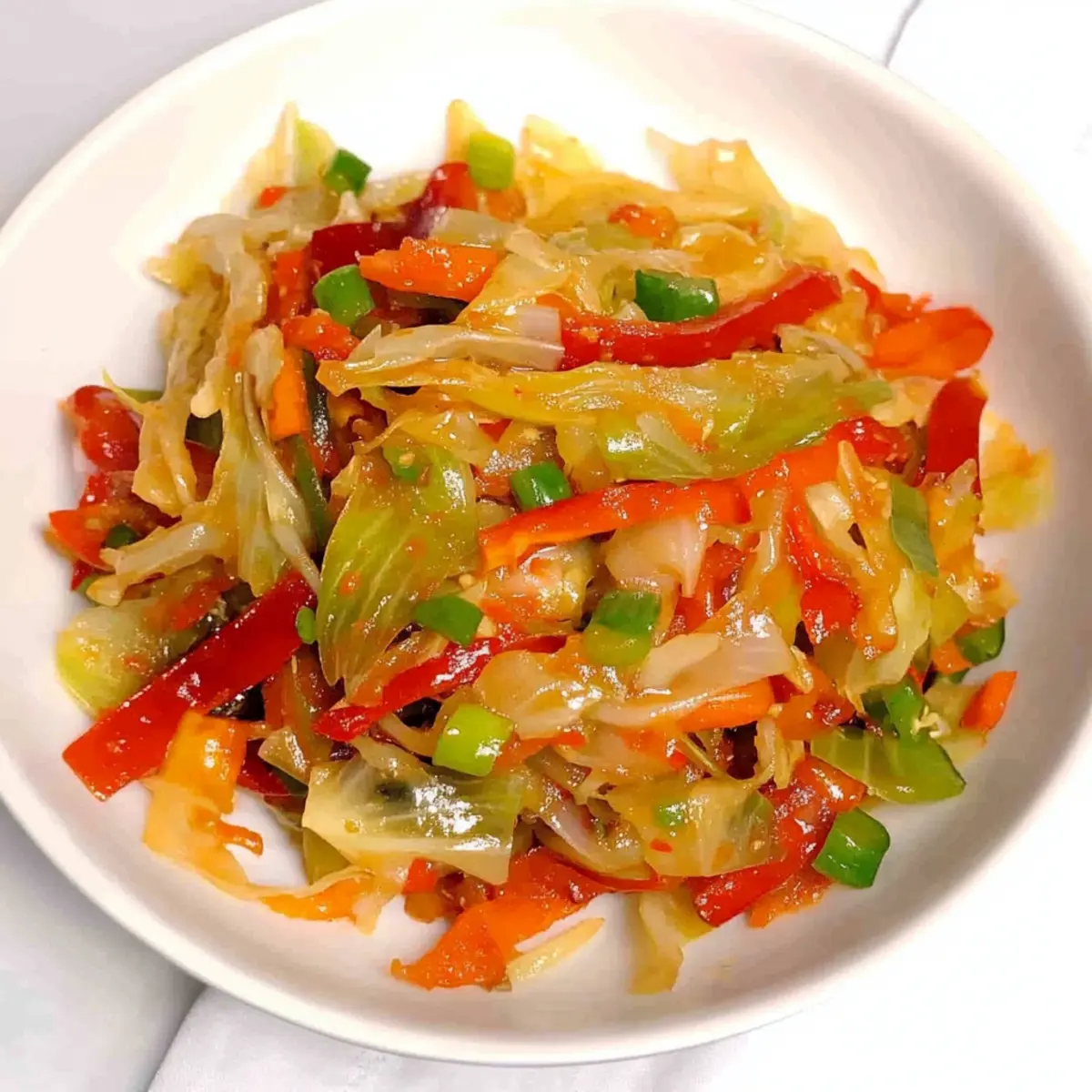 Savory Jamaican Cabbage: A Quick Vegan Delight 4 Jamaican Cabbage