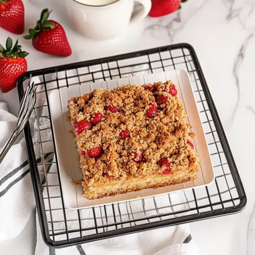 Strawberry Coffee Cake