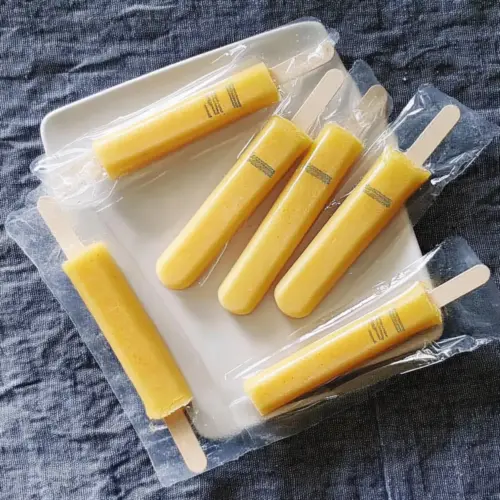 Lemon-Apricot Fruit Pops