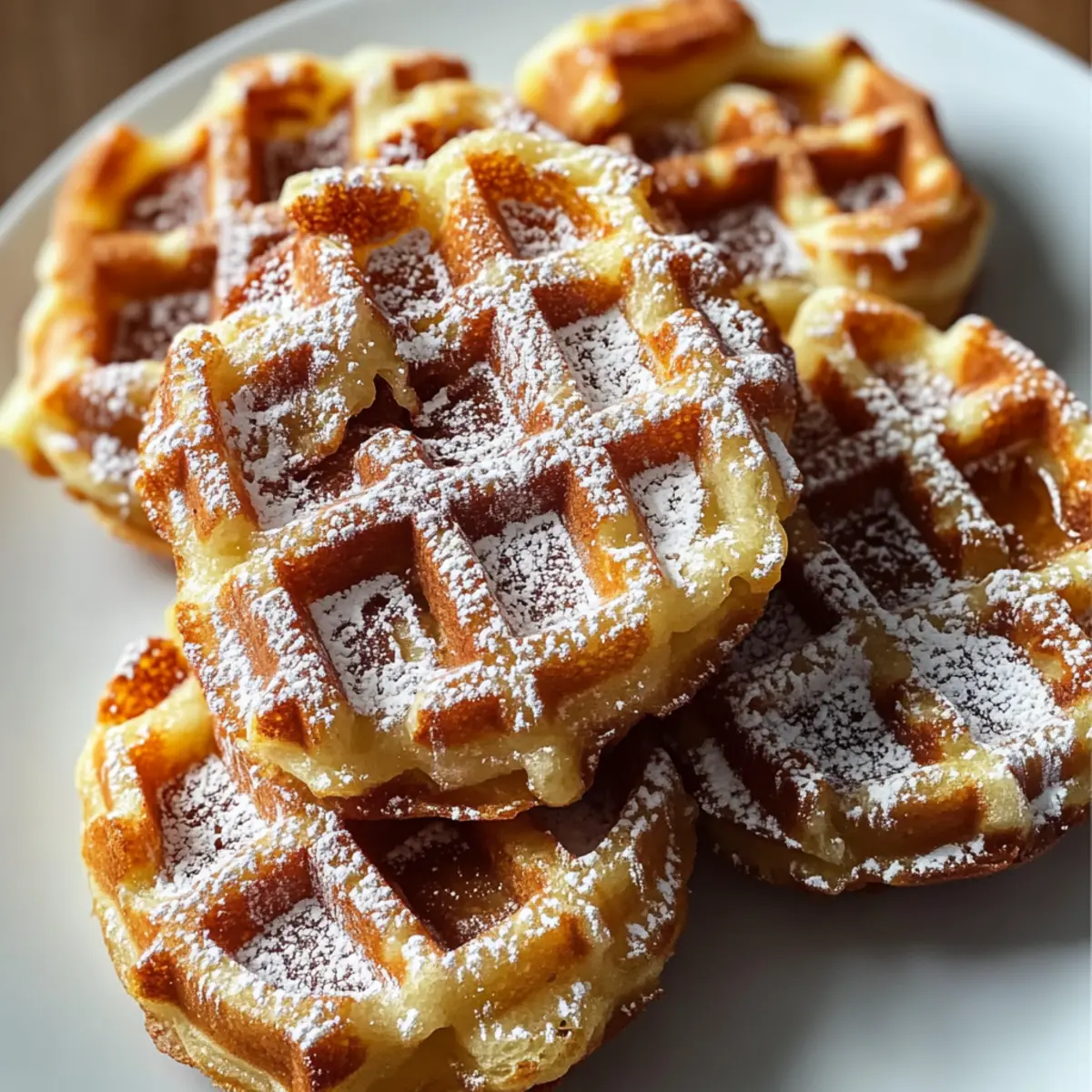 Delicious Apple Fritter Waffle Donuts for a Cozy Breakfast 4 Apple Fritter Waffle Donuts