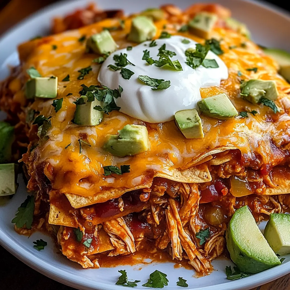 Savor Shredded Chicken Enchilada Casserole for Cozy Nights 3 unnamed file 628