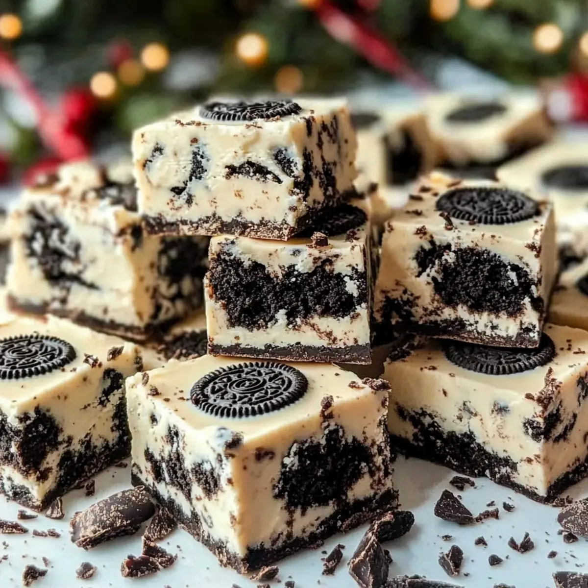 Delicious Oreo Fudge – Creamy, No-Bake, and Customizable! 4 Oreo Fudge