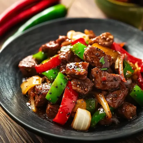 Savory Black Pepper Beef Stir-Fry Ready in 14 Minutes 1 Black Pepper Beef