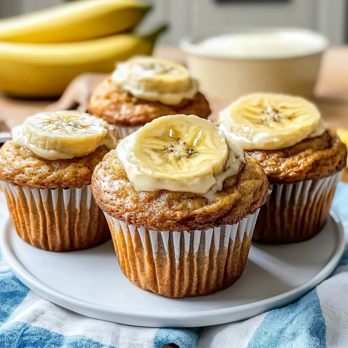 Banana Cream Cheese Muffins: Irresistibly Soft and Moist Treats 4 Banana Cream Cheese Muffins
