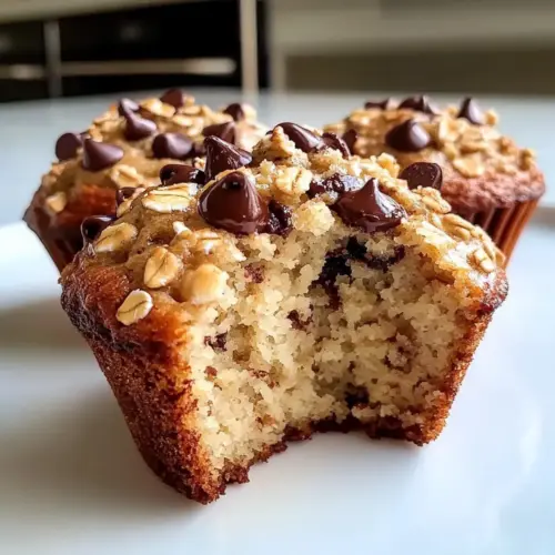 Guilt-Free Oatmeal Chocolate Chip Muffins for Happy Mornings 4 Oatmeal Chocolate Chip Muffins