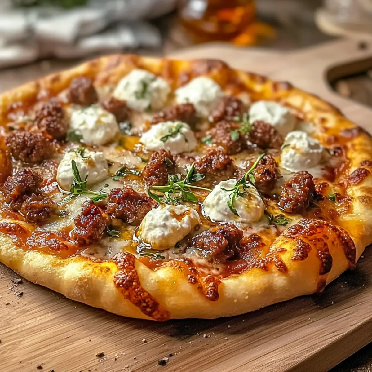 Sausage Ricotta Honey Hot Pizza: Sweet Heat Your Family Will Love 1 unnamed file 77