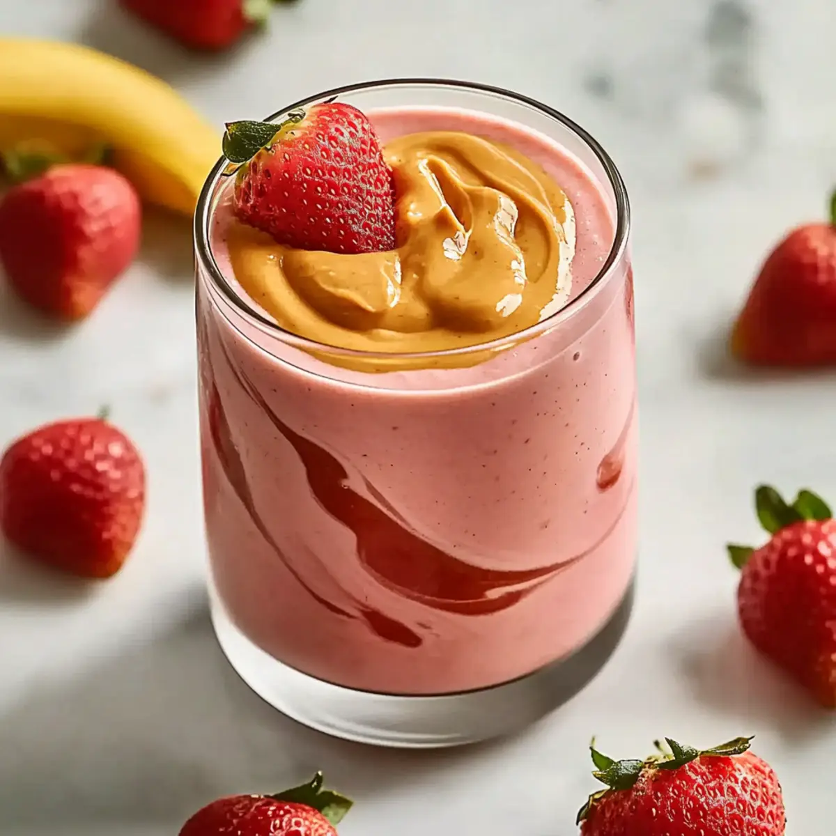 Delicious Strawberry Banana Peanut Butter Smoothie Bliss 4 Strawberry Banana Peanut Butter Smoothie