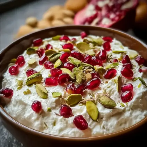 Heavenly Pomegranate Pistachio Feta Cream Dip in 10 Minutes 6 Pomegranate Pistachio Feta Cream