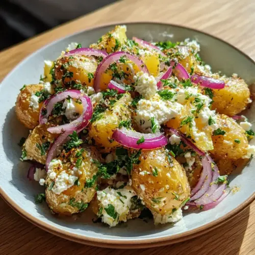 Zesty Potato and Feta Salad for a Fresh, Vibrant Lunch 1 Potato and Feta Salad