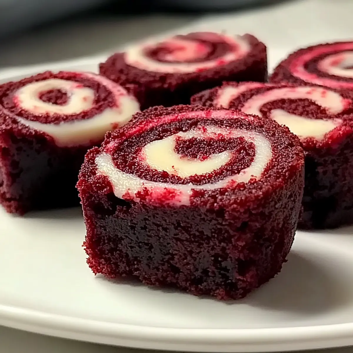 Red Velvet Brownie Bites with Cream Cheese Swirl: Fudgy Delights 2 unnamed file 1075