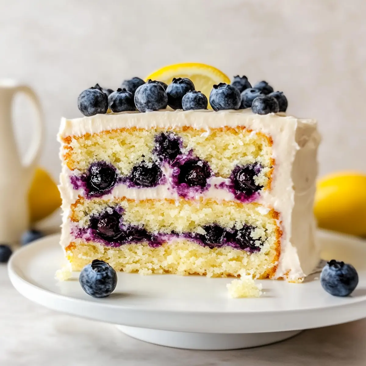 Blueberry Lemon Layer Cake - Soft & Moist Delight Awaits 1 unnamed file 109