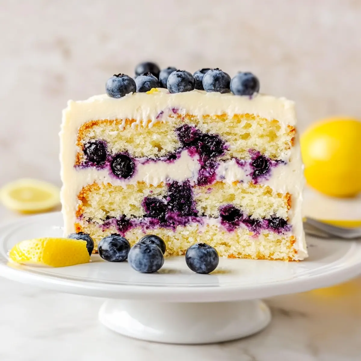 Blueberry Lemon Layer Cake - Soft & Moist Delight Awaits 2 unnamed file 110