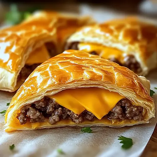 Cheeseburger Pockets: Homemade Comfort for Busy Nights 9 Cheeseburger Pockets