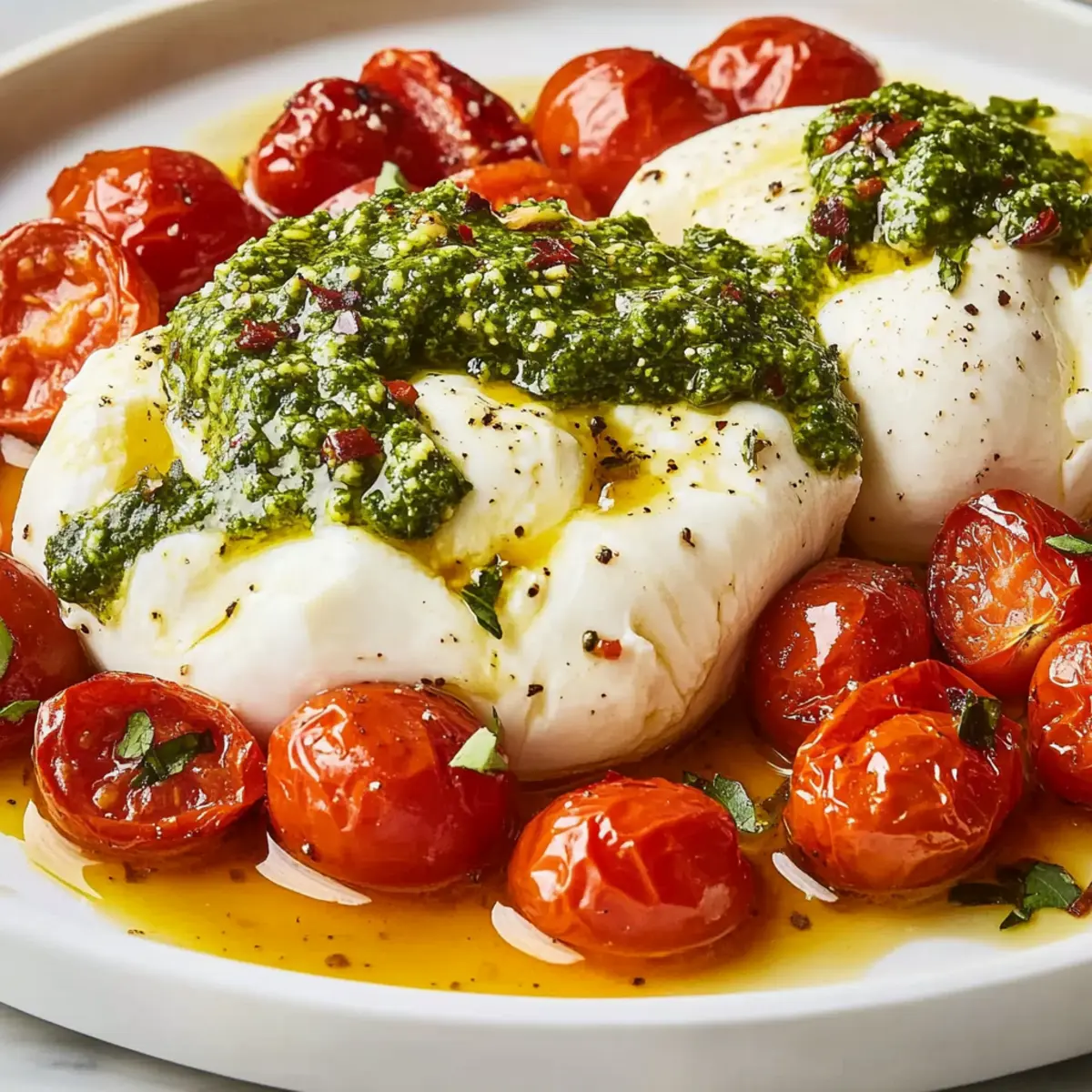 Pesto-Stuffed Burrata Bombs with Sweet Roasted Tomatoes 2 unnamed file 1113