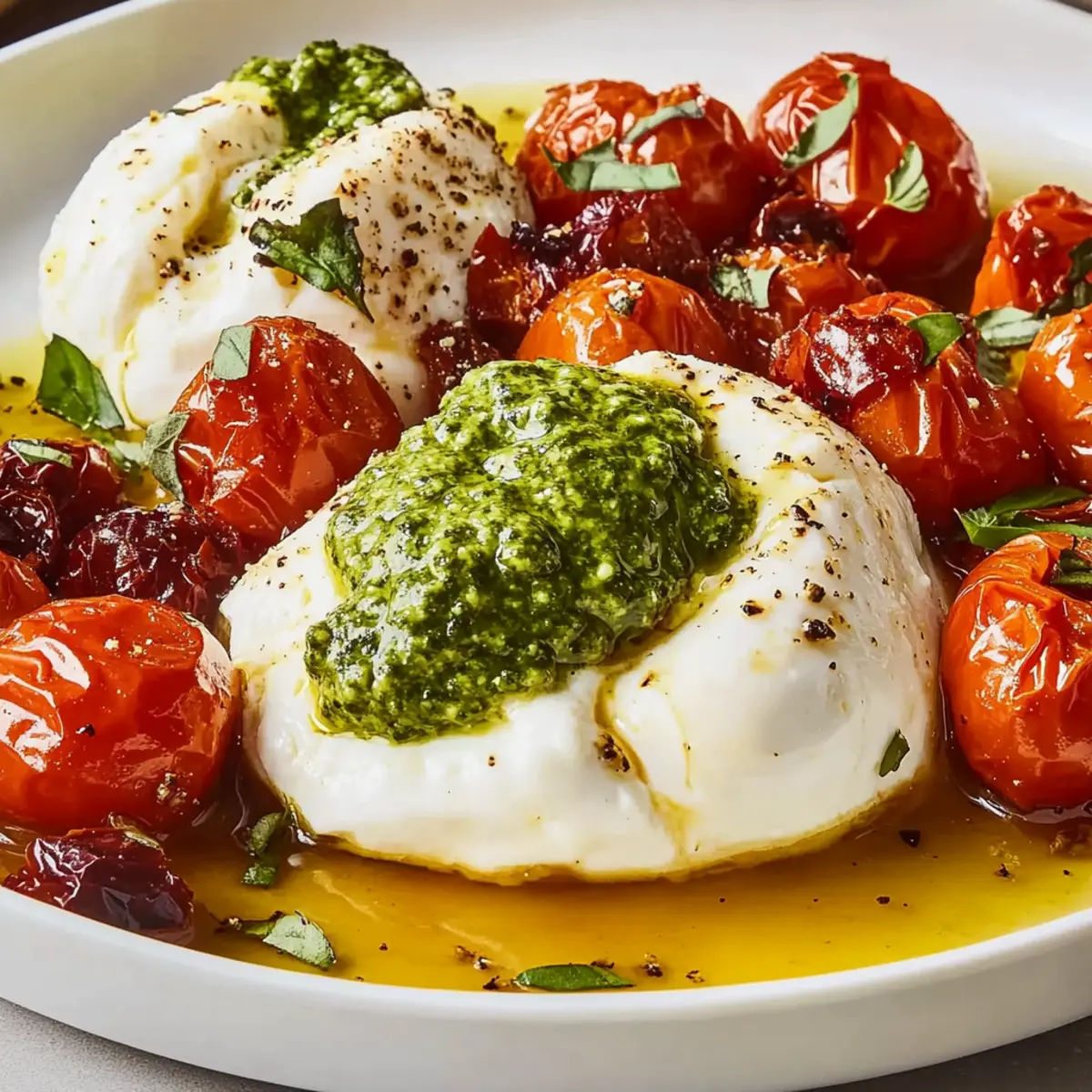 Pesto-Stuffed Burrata Bombs with Sweet Roasted Tomatoes 3 unnamed file 1122