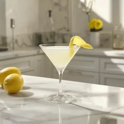 Lemon Drop Martini Mocktail: Refreshing Brunch Delight 11 Lemon Drop Martini Mocktail