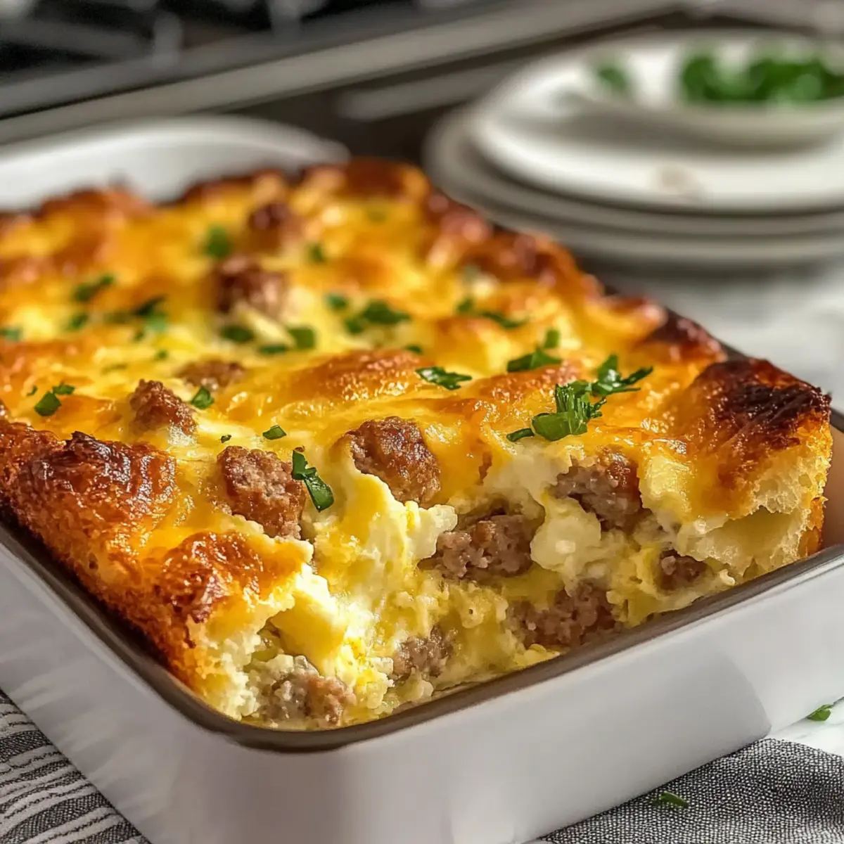 Sausage and Egg Bake: A Cozy Family Breakfast Delight 4 Sausage and Egg Bake