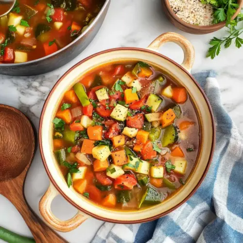 Savor the Warmth: Easy Vegetable Soup for Any Season 1 Vegetable Soup