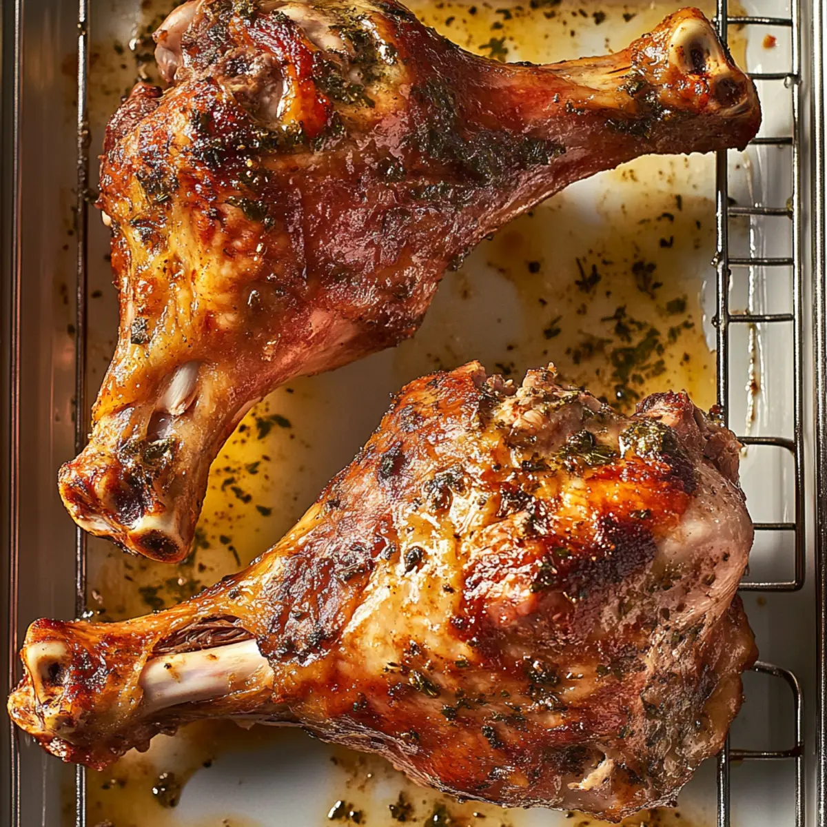 Roasted Turkey Leg