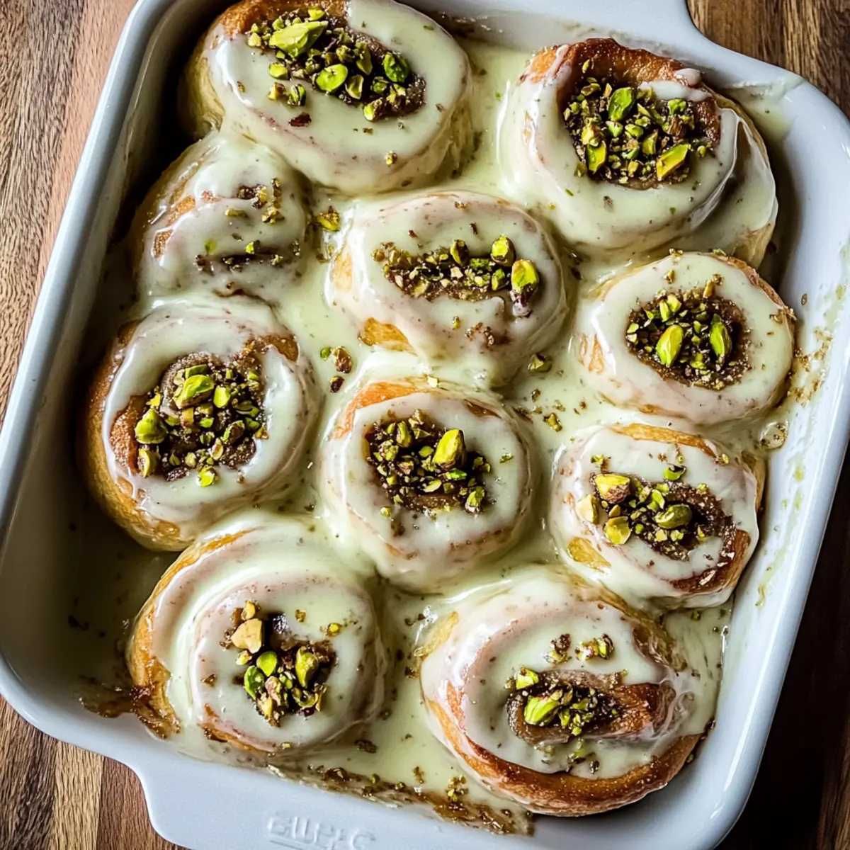 Pistachio Cream Cinnamon Rolls: Indulgently Gooey Delight 1 unnamed file 150
