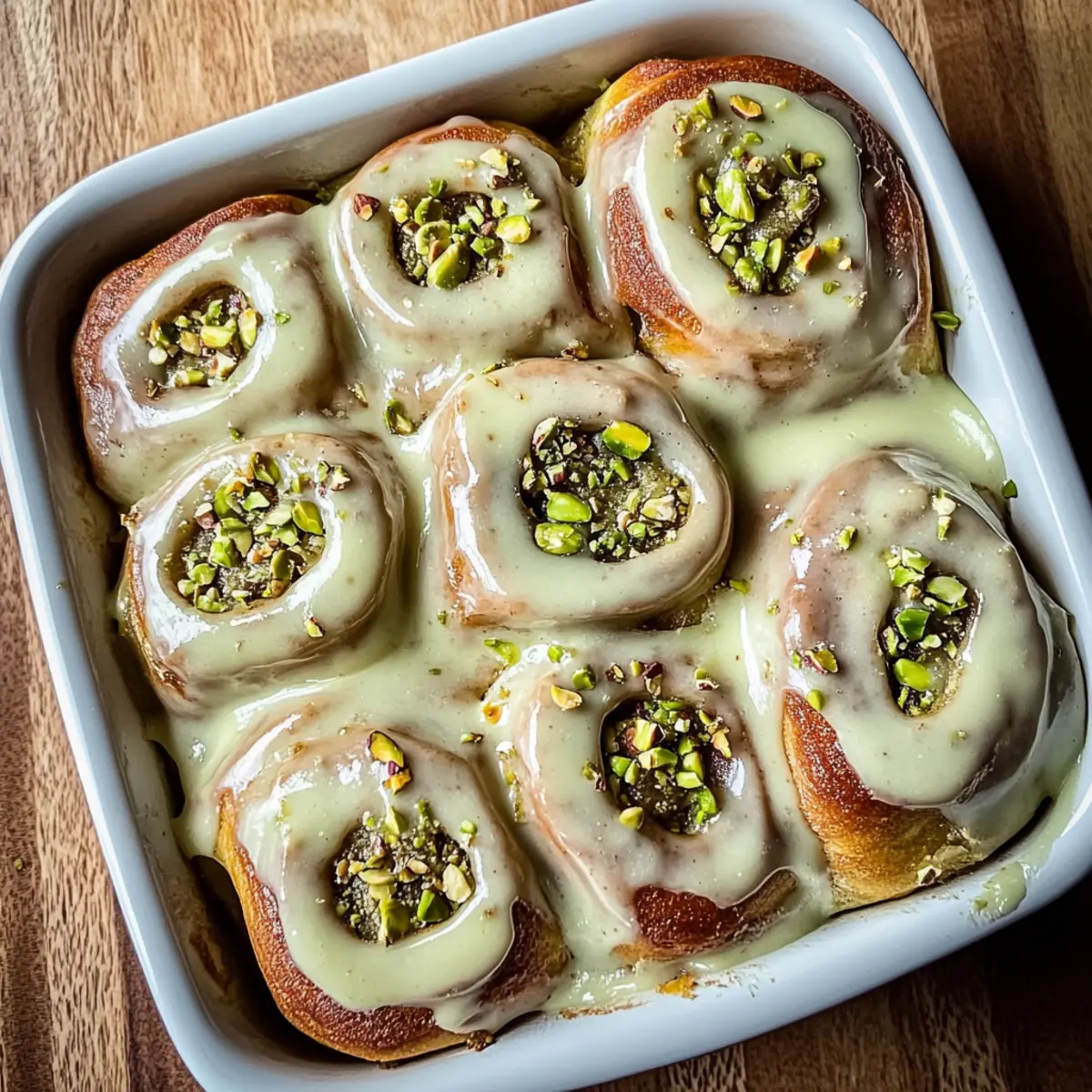 Pistachio Cream Cinnamon Rolls: Indulgently Gooey Delight 2 unnamed file 153