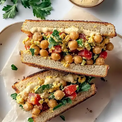 Mediterranean Chickpea Salad Sandwich for Flavorful Meal Prep 2 Mediterranean Chickpea Salad Sandwich