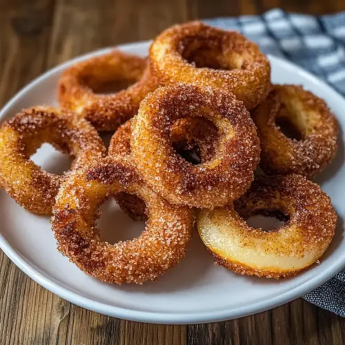 Irresistibly Crispy Air Fryer Cinnamon Apple Rings Delight 7 Air Fryer Cinnamon Apple Rings