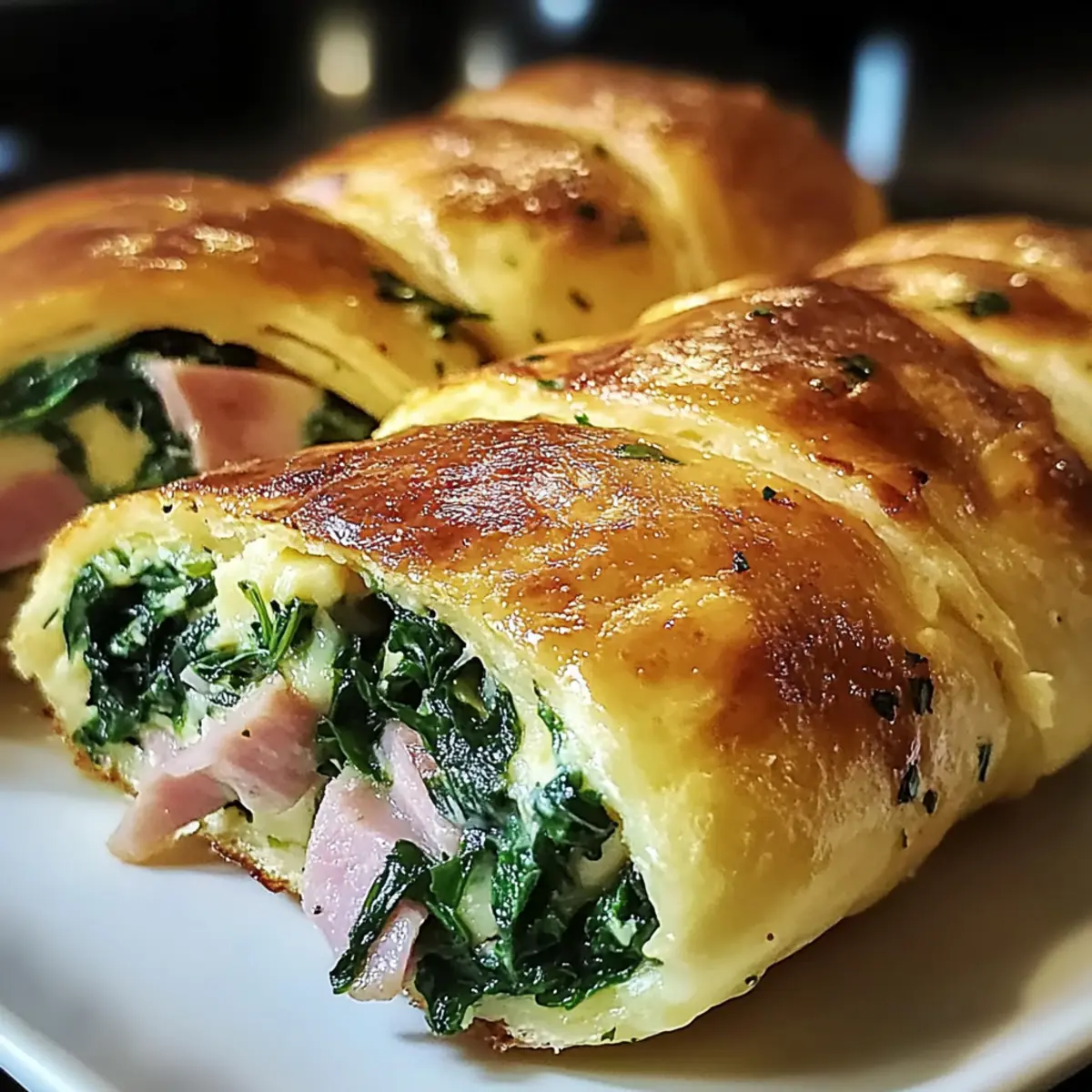 Spinach Ham Breakfast Rolls for a Cozy Morning Treat 2 unnamed file 188