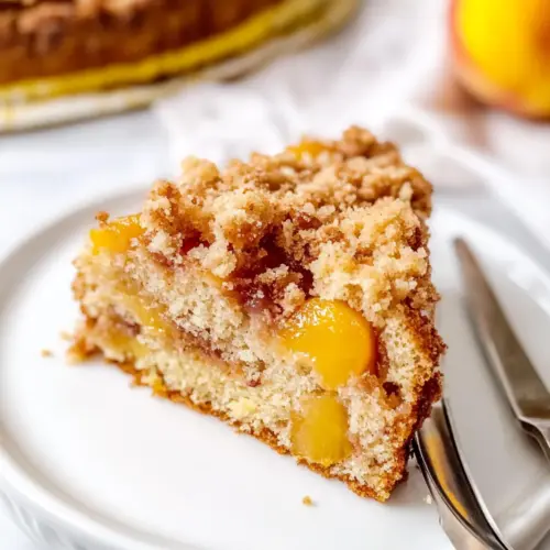 Heavenly Peach Coffee Cake for the Perfect Afternoon Treat 1 Peach Coffee Cake