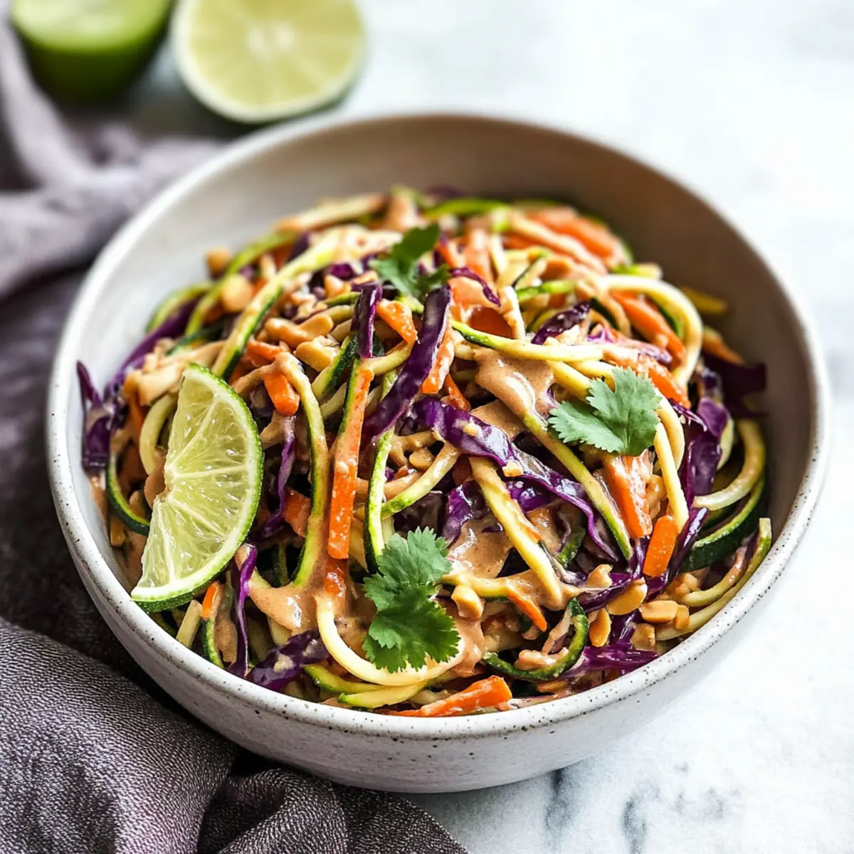 Zucchini Noodle Salad with Peanut Sauce for a Fresh Twist 1 unnamed file 204
