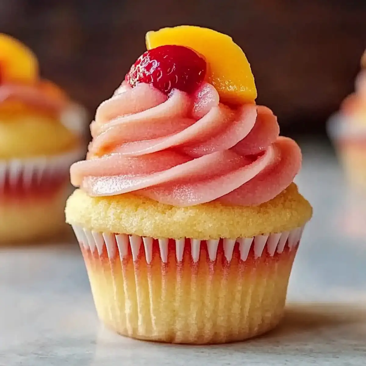 Mango Strawberry Sunset Cupcakes for a Sweet Summer Escape 2 unnamed file 221