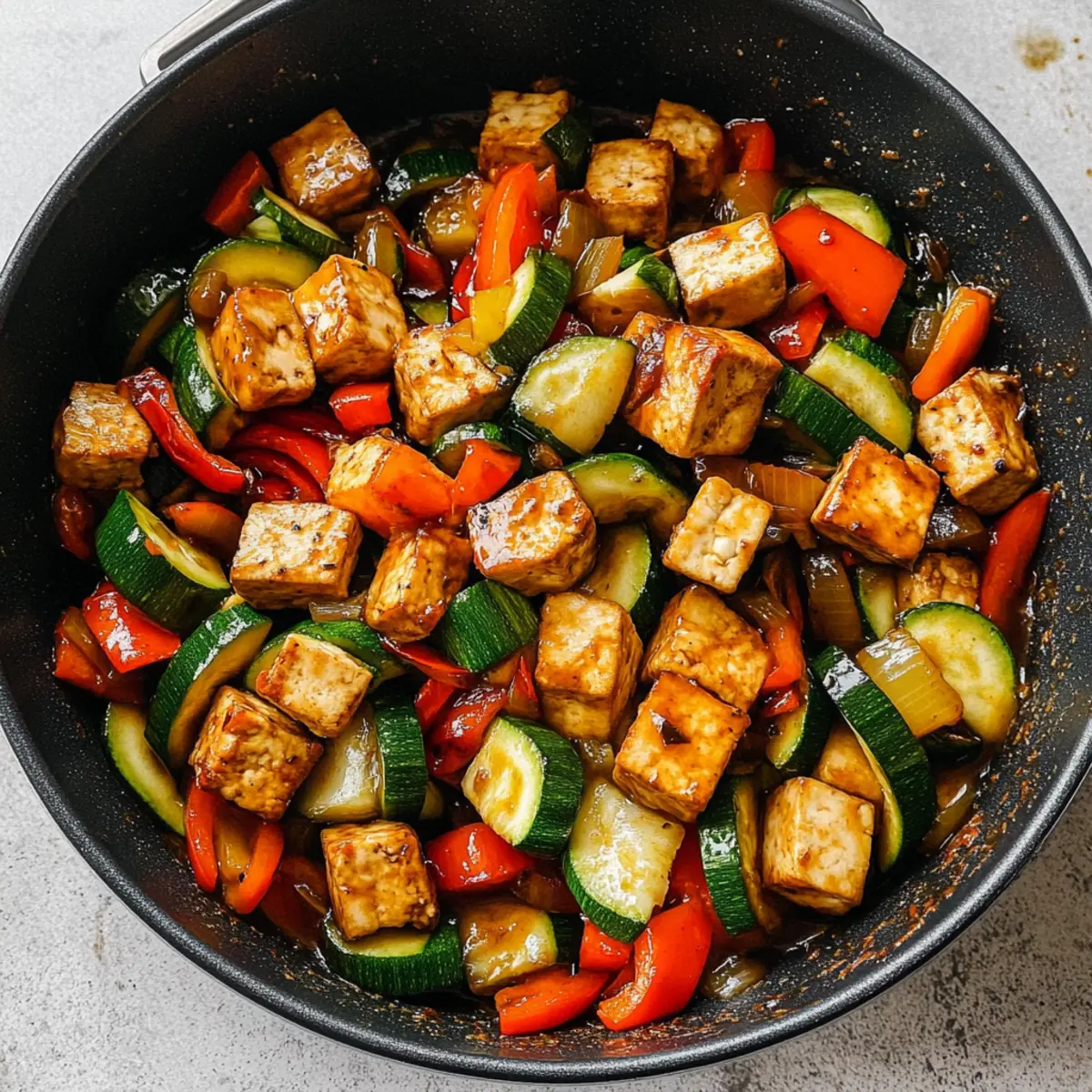 Delicious Zucchini Stir Fry with Tofu for a Quick Vegan Meal 4 Zucchini Stir Fry With Tofu