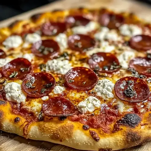 Savor the Sweet Heat: Hot Honey Pepperoni Ricotta Pizza 15 Hot Honey Pepperoni Ricotta Pizza