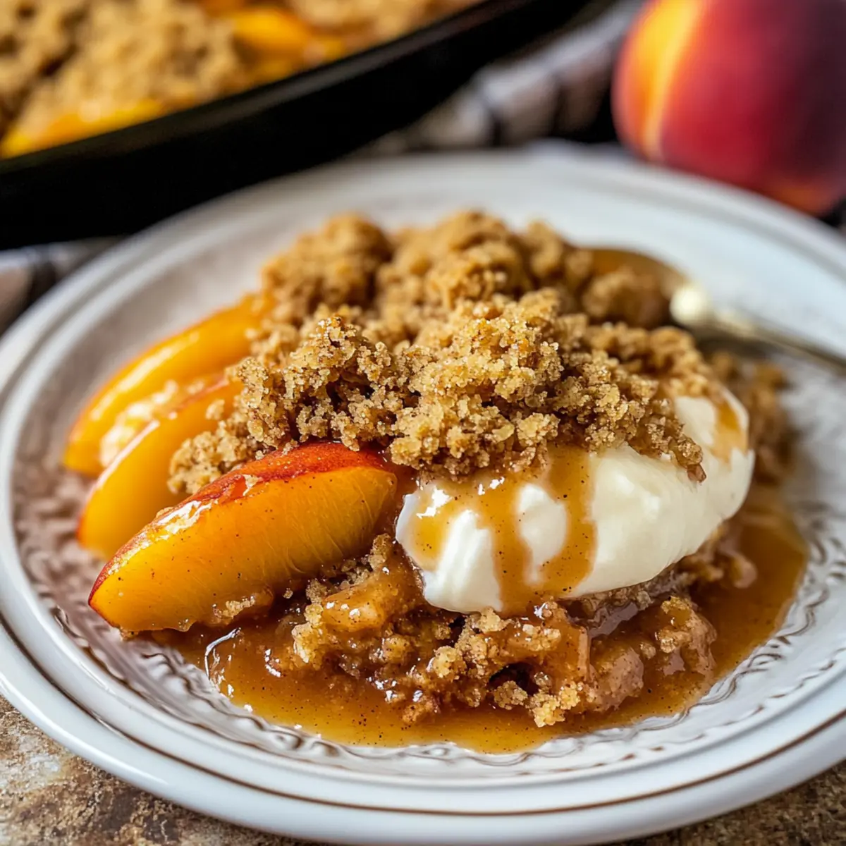 Irresistible Peach Crisp with Golden Crumble Topping 2 unnamed file 295