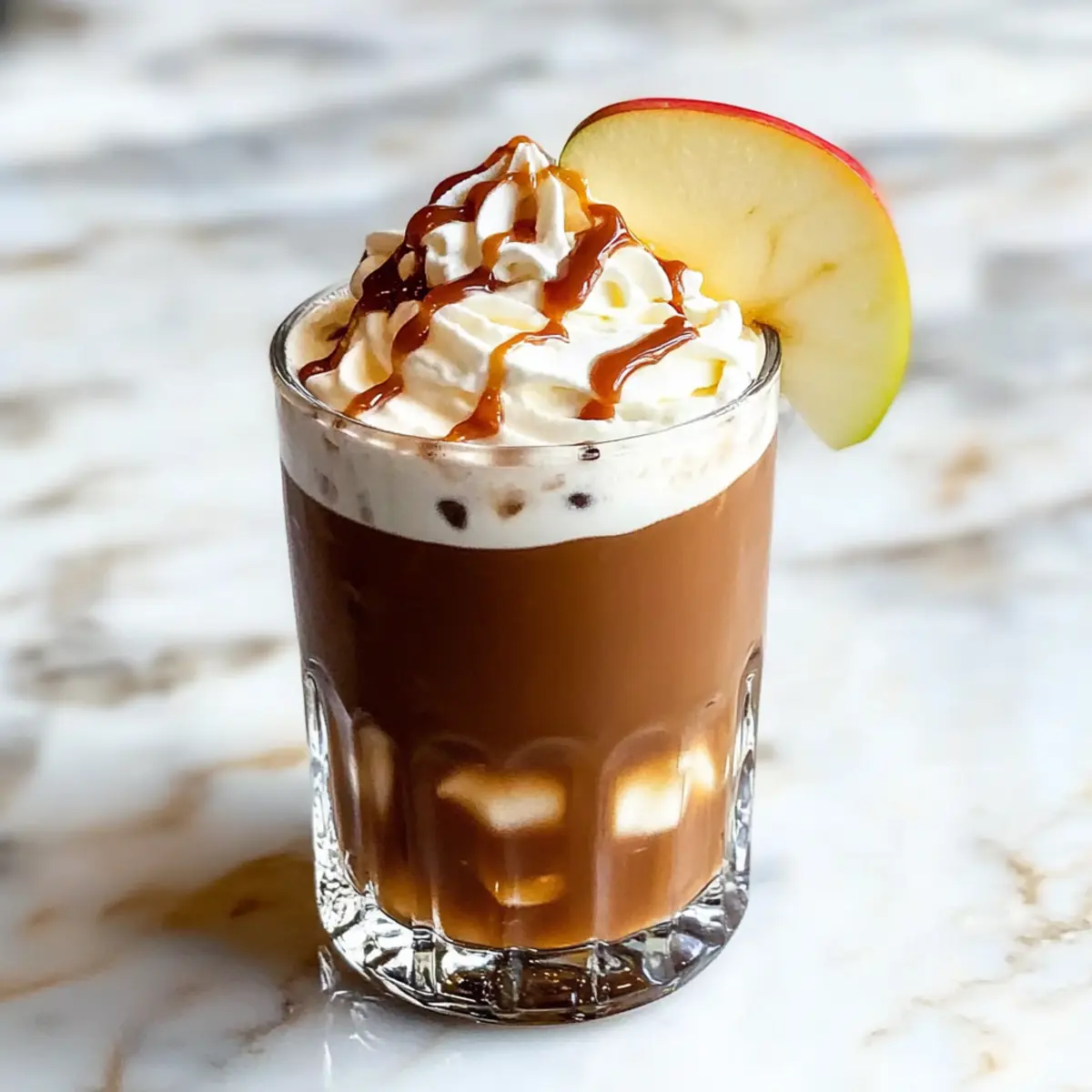 Caramel Apple Spice Iced Coffee