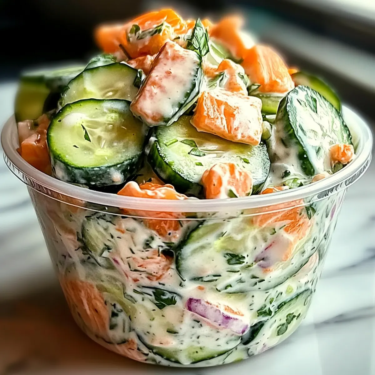 Sushi Cucumber Salad